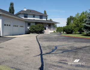 Asphalt repairs in Calgary